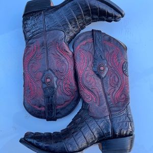 Cuadra Caiman Tail Exotic Boots.